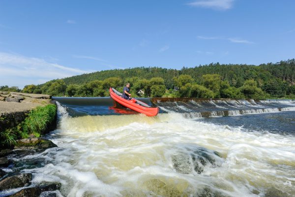 Jez nad Skryjemi – zážitky na vodě