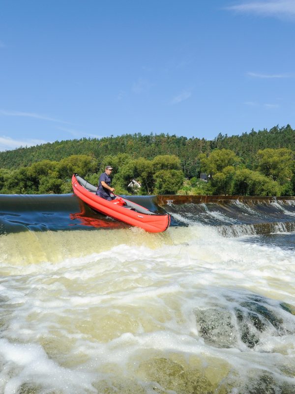 Jez nad Skryjemi – zážitky na vodě