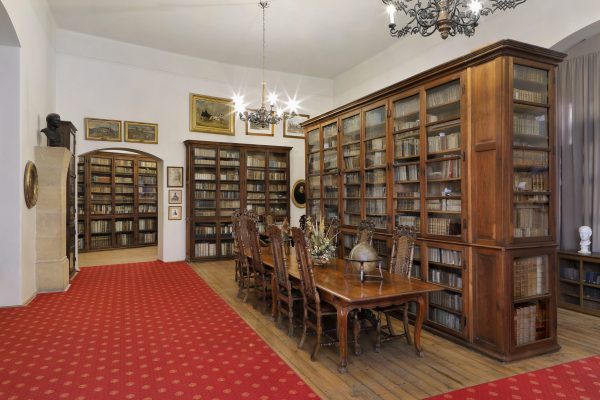 Knihovna na hradu Křivoklát