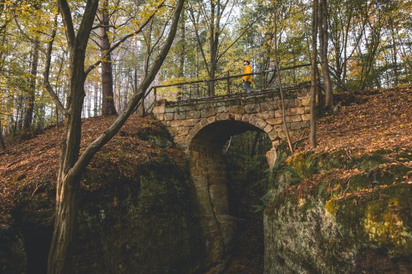 Jestřebický kamenný most v Šemanovickém dole, Kokořínský důl