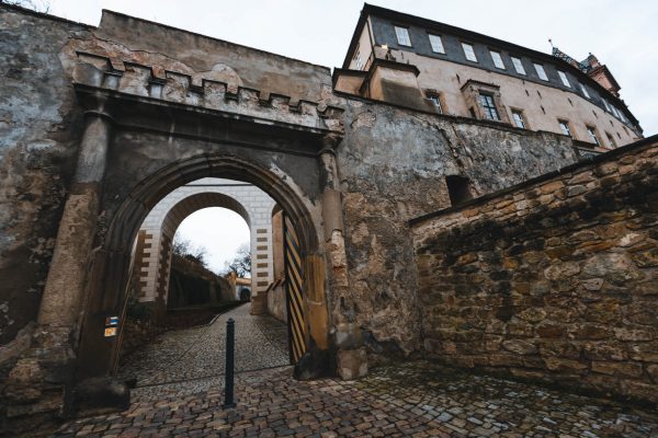 Zámek Brandýs nad Labem – zima
