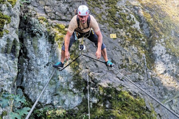 Via Ferrata - Slánská hora