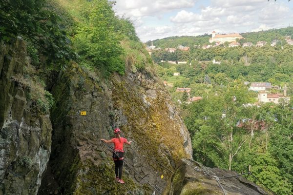 Via Ferrata - Slánská hora