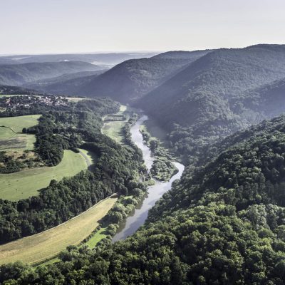 Berounka protékající CHKO Křivoklátskem