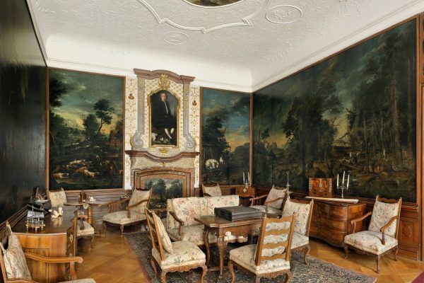 Lovecký salón na zámku Mnichovo Hradiště