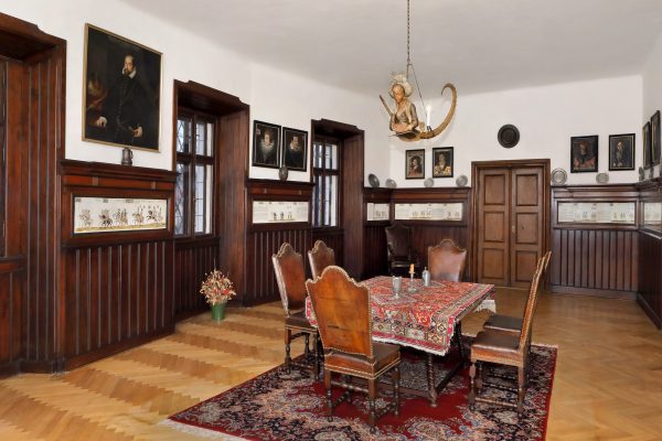 Interiér zámku Březnice