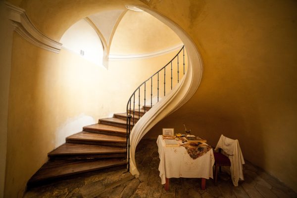Samonosné schodiště, Santini, Katedrála Kutná Hora – Sedlec
