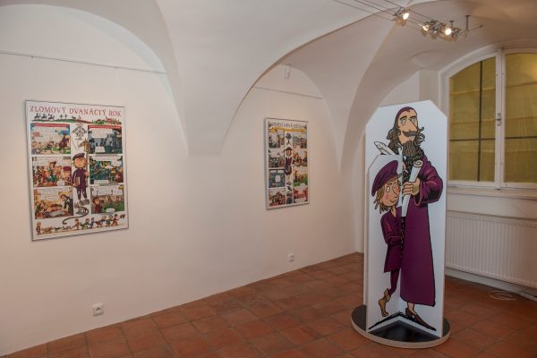Výstava KOMenský v KOMiksu v Regionálním muzeu Mělník