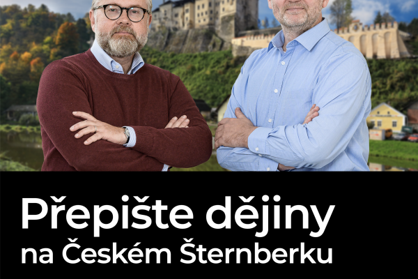 Podcast Přepište dějiny na Českém Šternberku