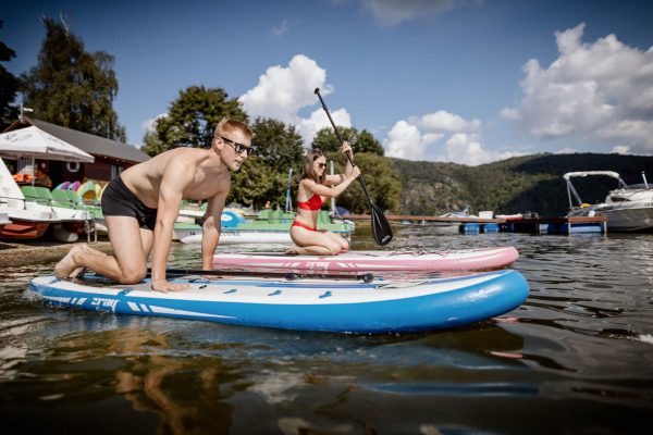 Radovánky na Slapech, paddleboard