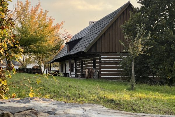 Herbst im Dorf, Freilichtmuseum Kouřim