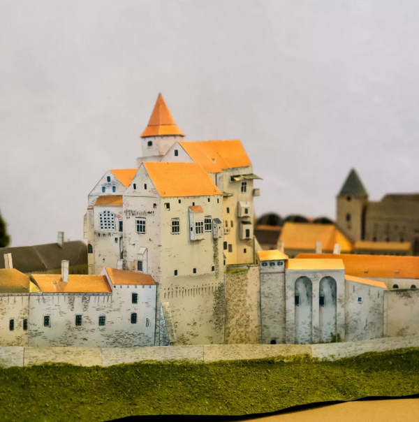 Výstava papírových modelů hradů a zámků