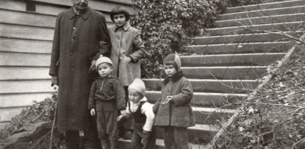 Václav Talich s rodinou