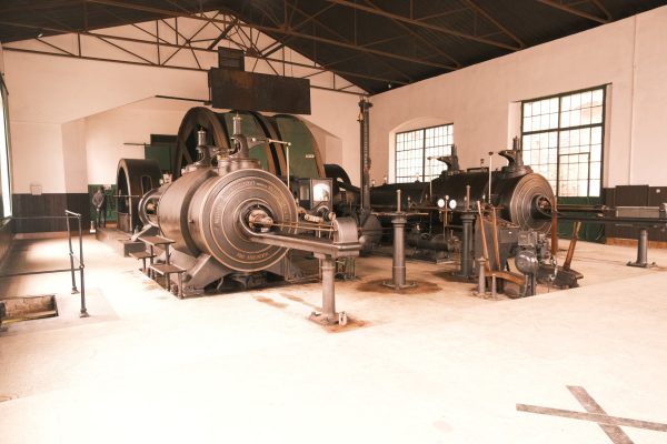 Hornické muzeum Příbram - těžební stroje