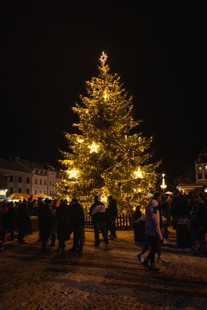 Vánoční strom v Příbrami