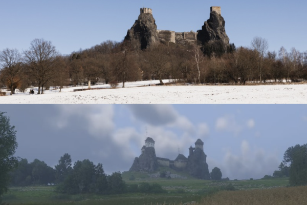 Zřícenina hradu Trosky