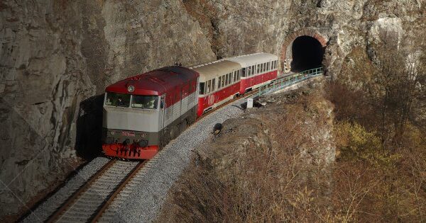 Mikulášský vlak z Prahy do Vraného nad Vltavou